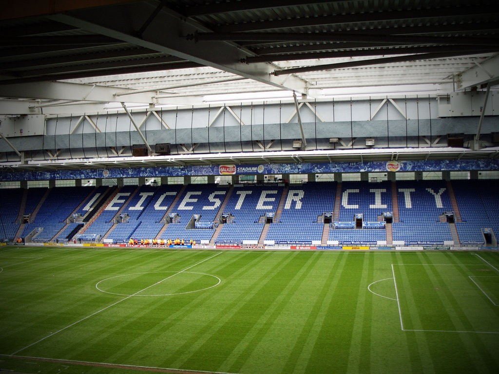 Le terrain de Leicester City